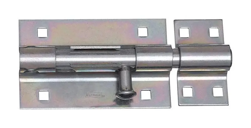 National Hardware 5 In. L Zinc-plated Steel Heavy Duty Barrel Bolt 1 Pk