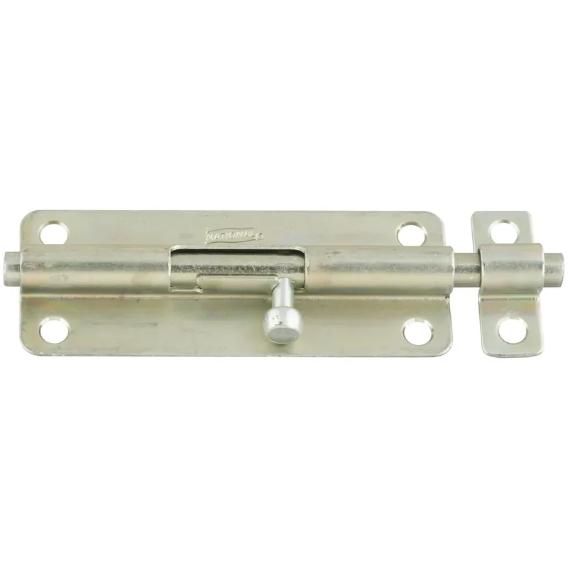 5 In. L Zinc-plated Steel Barrel Bolt 1 Pk