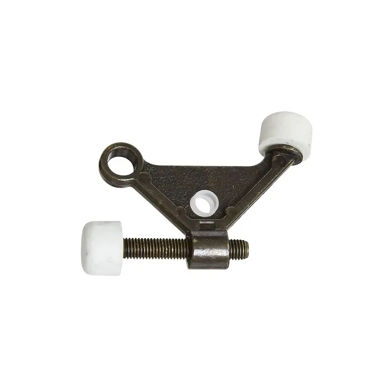 Doorstop, Hinge Pin, Antique Brass
