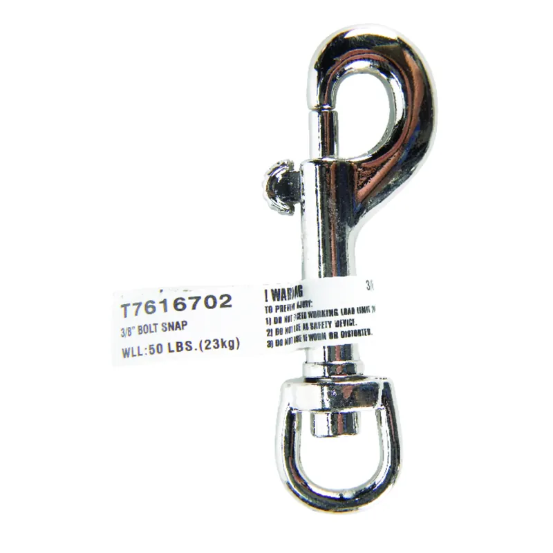 Swivel Round Eye Bolt Snap, 3/8 In.