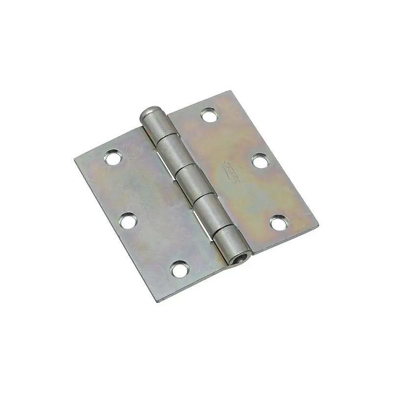 3-1/2 In. L Zinc-plated Broad Hinge 2 Pk