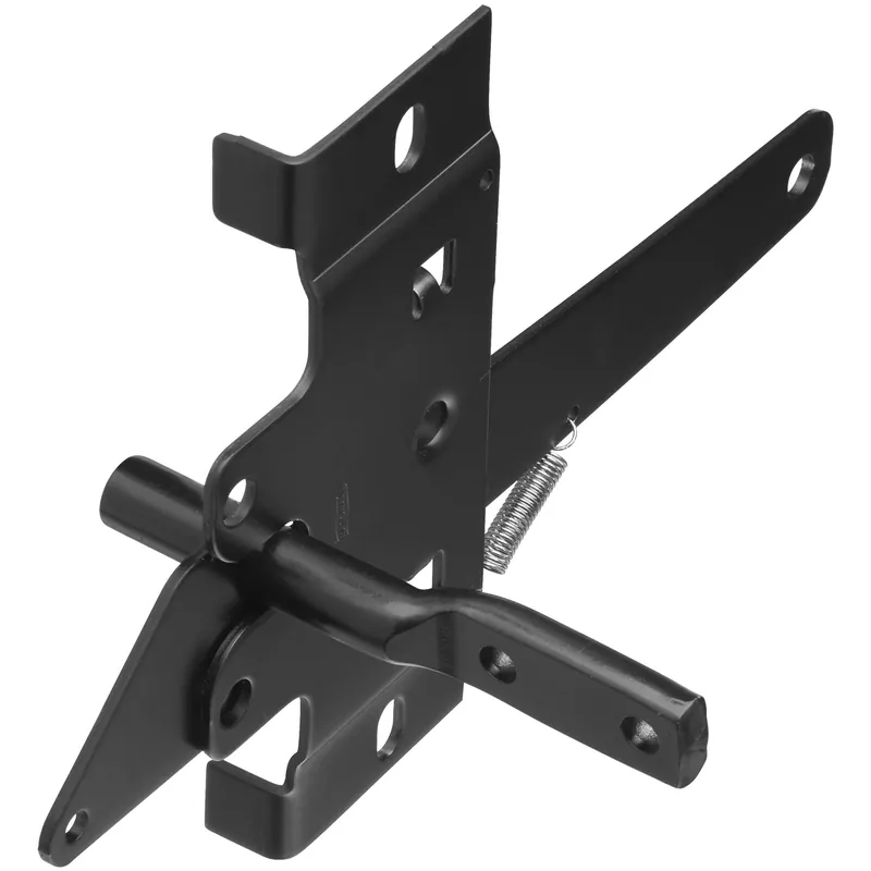 Black Post Mounting Gate Latch