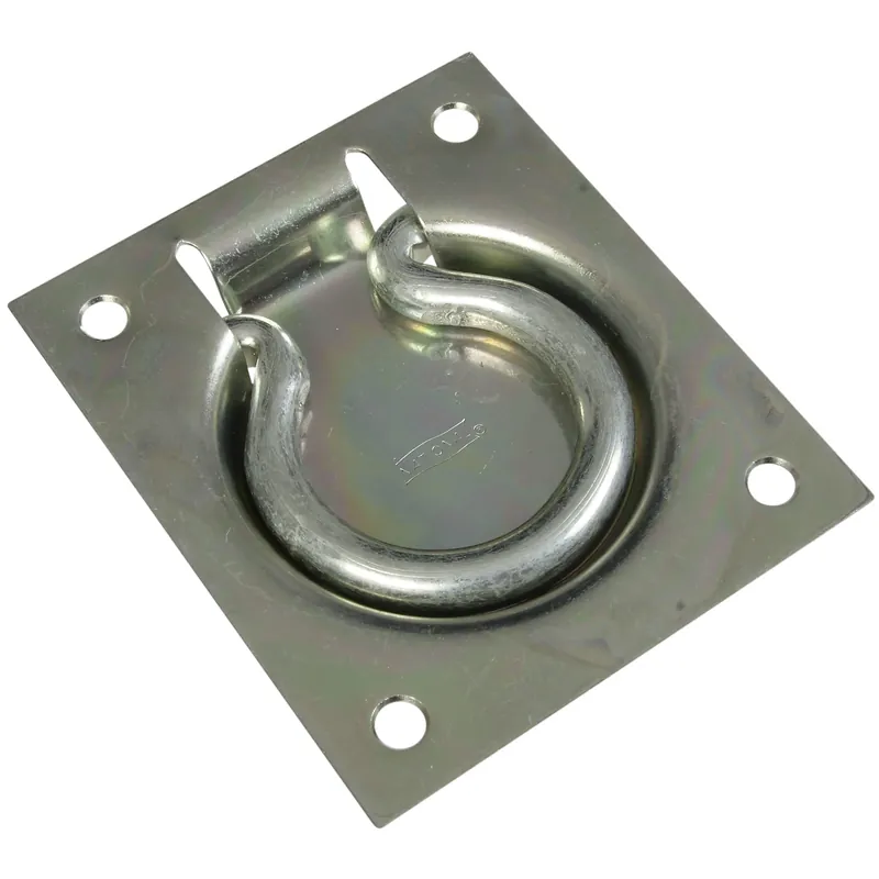 Chest & Door Ring Pull, Zinc-plated, 100-lb. Load