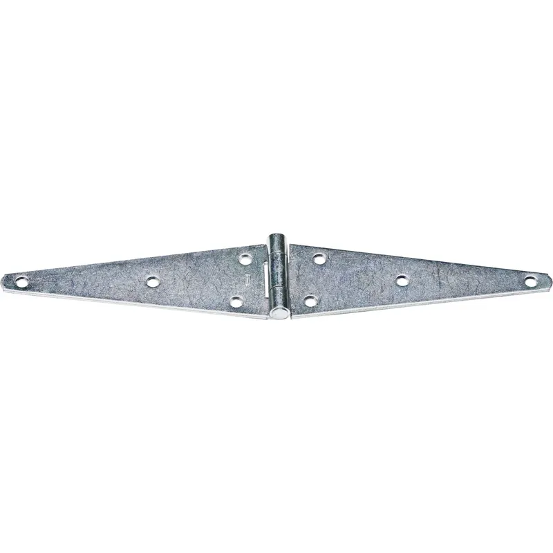 10 In. L Zinc-plated Heavy Strap Hinge 1 Pk