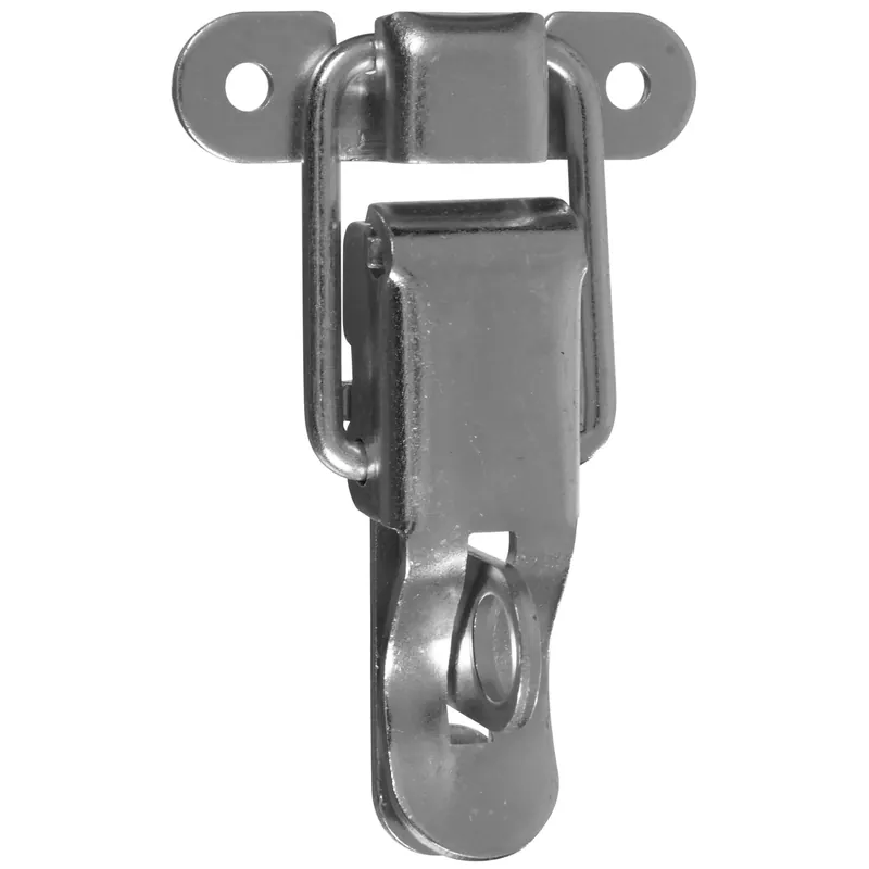 Zinc-plated Steel Lockable Drawer Catch 1.65 Inch In. 2.59 In. 2 Pk