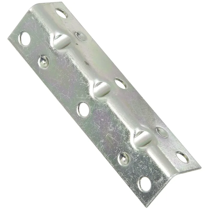 3-1/2 In. H X 3/4 In. W X 0.04 In. D Zinc-plated Steel Inside Corner Brace