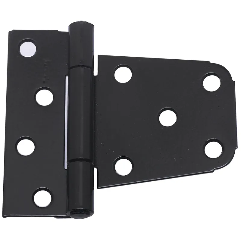 3.5 In. L Black Steel Extra Heavy Gate Hinge 2 Pk