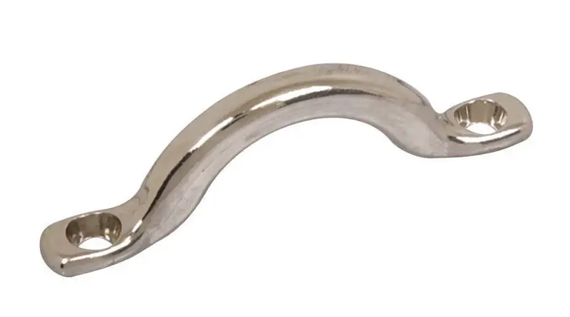 Nickel-plated Low Carbon Steel Rope Loop 2 - 3/4 In. L