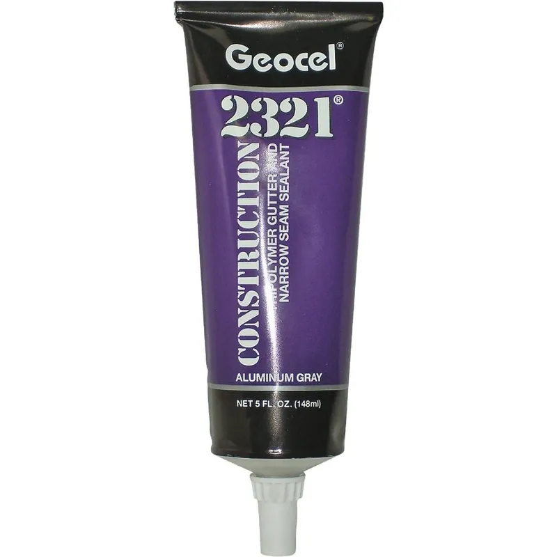 2321 5 Ounce Aluminum Gray Tripolymer Gutter & Narrow Seam Sealant