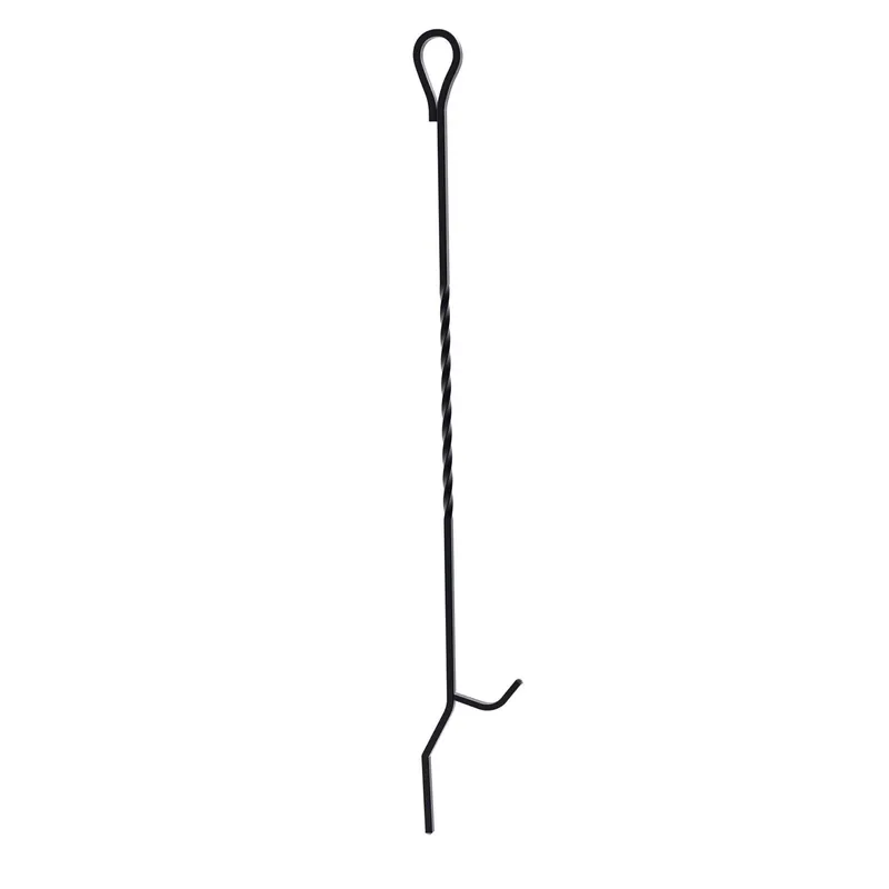 Fireplace Poker, Black, 40 In.