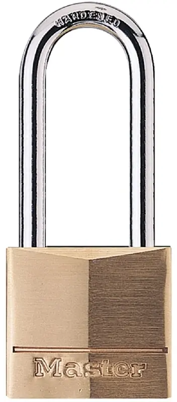 3-5/8 In. H X 5/16 In. W X 1-9/16 In. L Brass 4-pin Tumbler Exterior Padlock