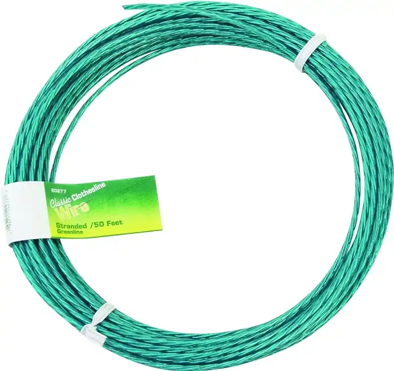 11823 Green Stranded Utility Wire, 50 Feet Length, 12 Strands