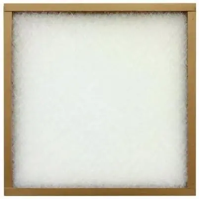 15x20x1 Pin Pleat Ez Flow Ii Fiberglass Air Filter - 30 Days