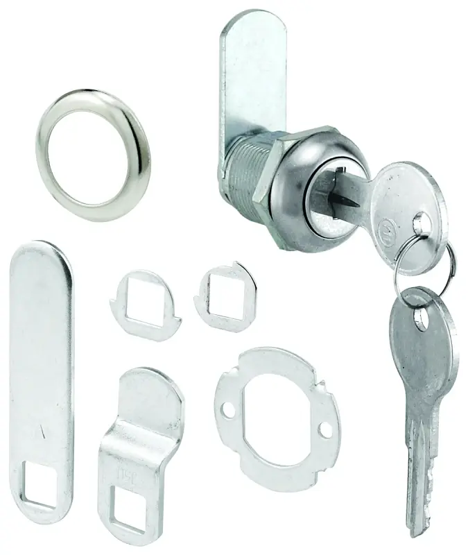 U 9941ka 5/8-inch Chrome Cam Lock With Keyed Security