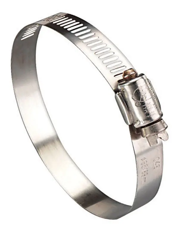 Hy Gear 11/16 In To 1-1/2 In. Sae 16 Stainless Steel Marine Hose Clamp
