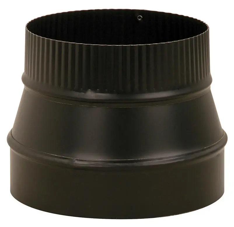 Imperial 8 In. D X 6 In. D Galvanized Steel Stove Pipe Reducer