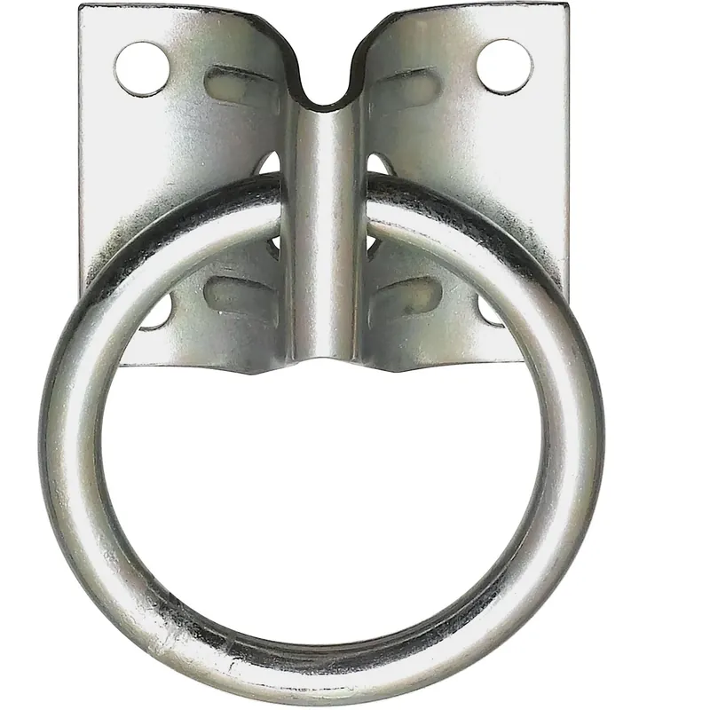 1.2 Ga. Hitch Ring With Plate For Calf 1 Pk