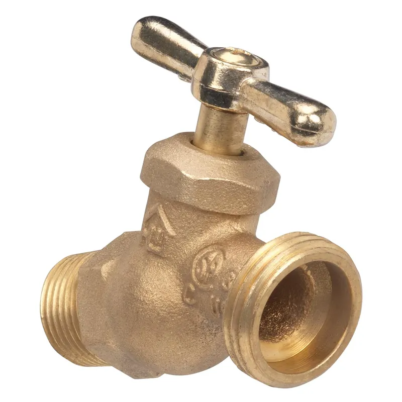 1/2 In. Mip X 3/4 In. Mht Brass No-kink Hose Bibb Vhnstdf3