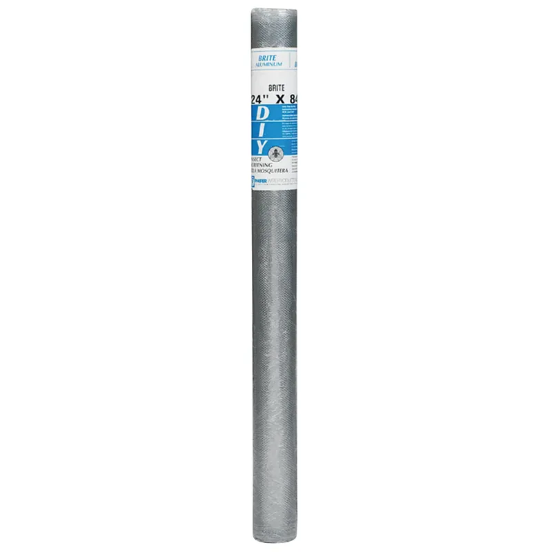 24 In. X 84 In. Brite Aluminum Insect Screen Cloth - Model 3001748