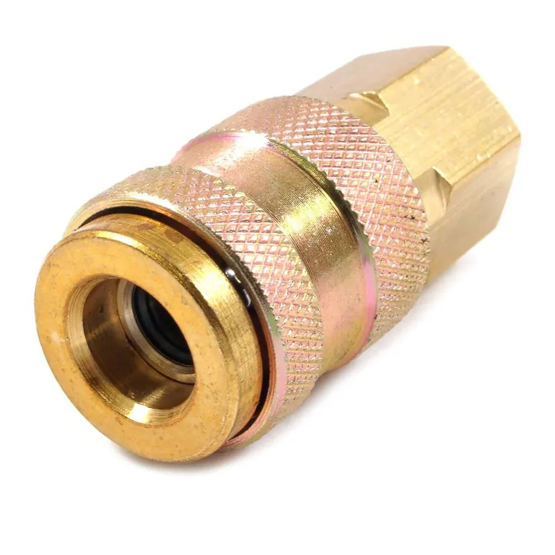 Brass Universal Coupler 1/4 In. Female Npt X 1/4 In. Female Npt