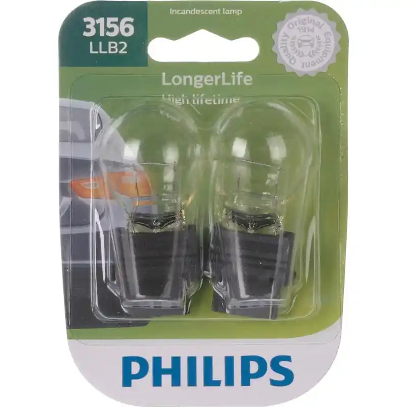 Longerlife 3156llb2 Incandescent Miniature Automotive Bulb For Back-up/stop/trunk