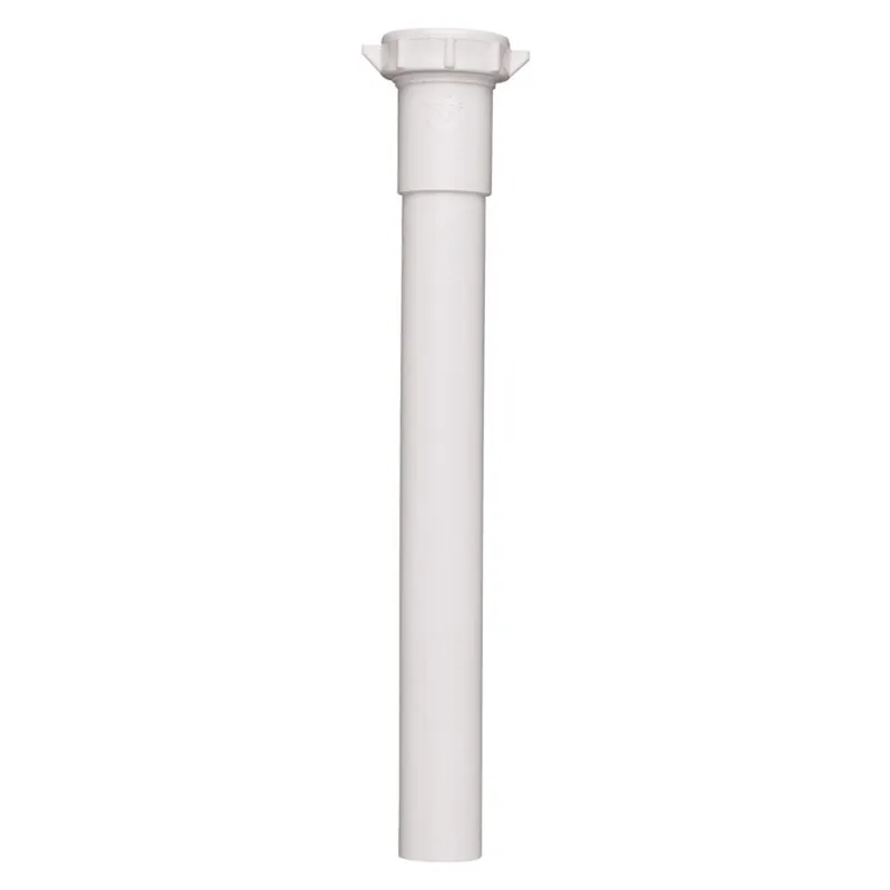 1-1/4 In. Diameter X 12 In. Length Plastic Extension Tube, Model Pp945w