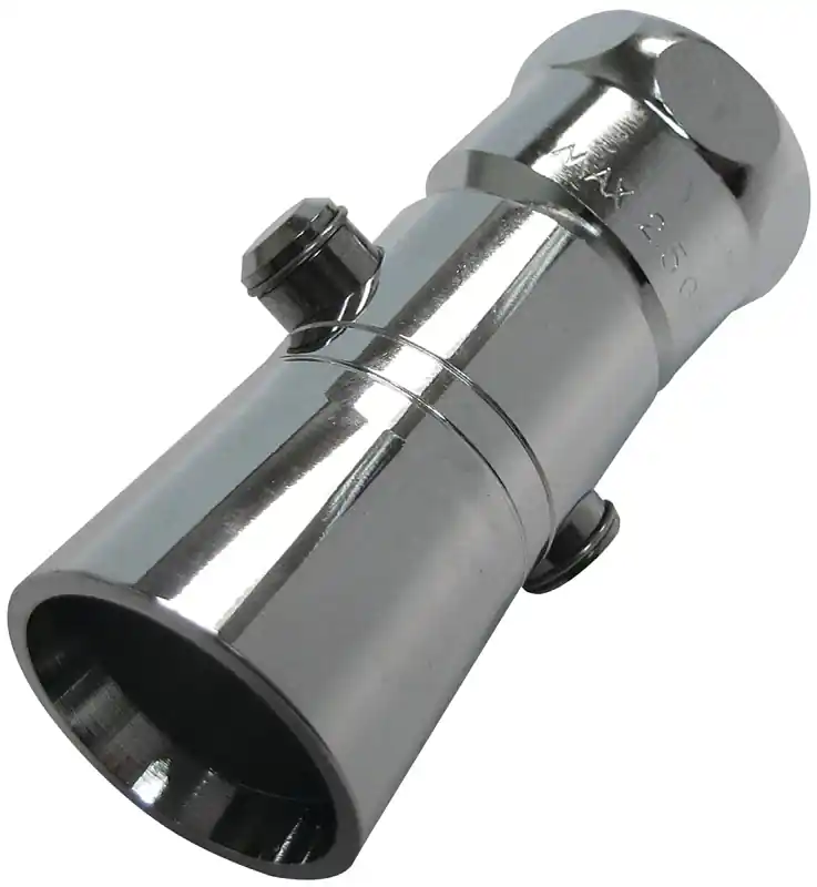 Chrome Brass Showerhead With 1 Setting And 2 Gpm Flow Rate