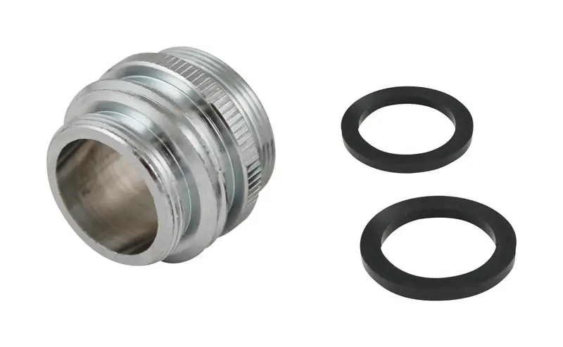 Dual Thread 15/16 In. X 55/64 In. Chrome Plated Faucet Aerator