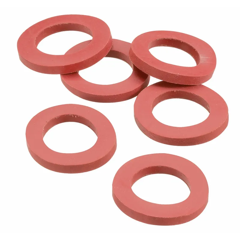 Rubber Universal In. Garden Hose Washer 6 Pk
