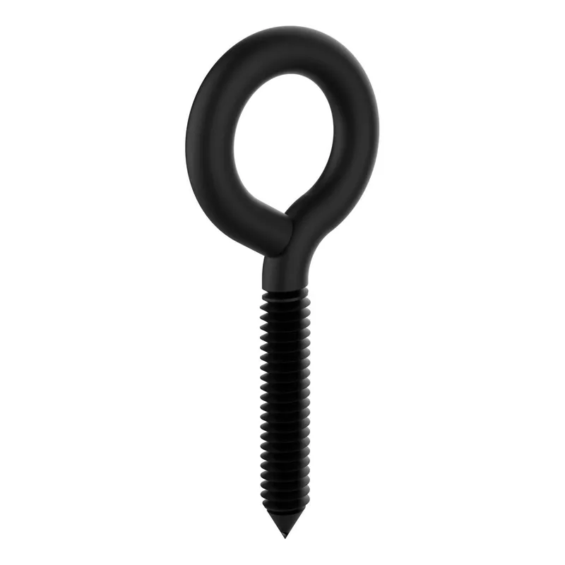 3-7/8 In. D X 3-7/8 In. L Storm Shine Steel Screw Eye 190 Lb 2 Pk