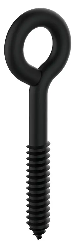 4-1/2 In. D X 4-1/2 In. L Storm Shine Steel Lag Screw Eye 230 Lb 1 Pk