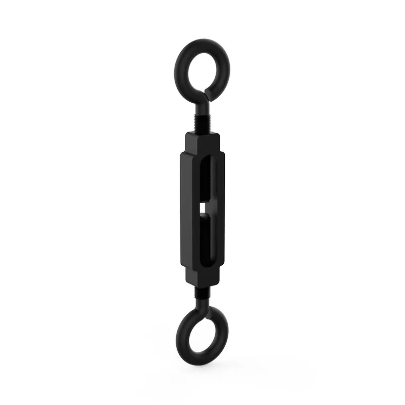 3/8 In. D X 10-1/2 In. L Black Steel Eye Turnbuckle 215 Lb 1 Pk