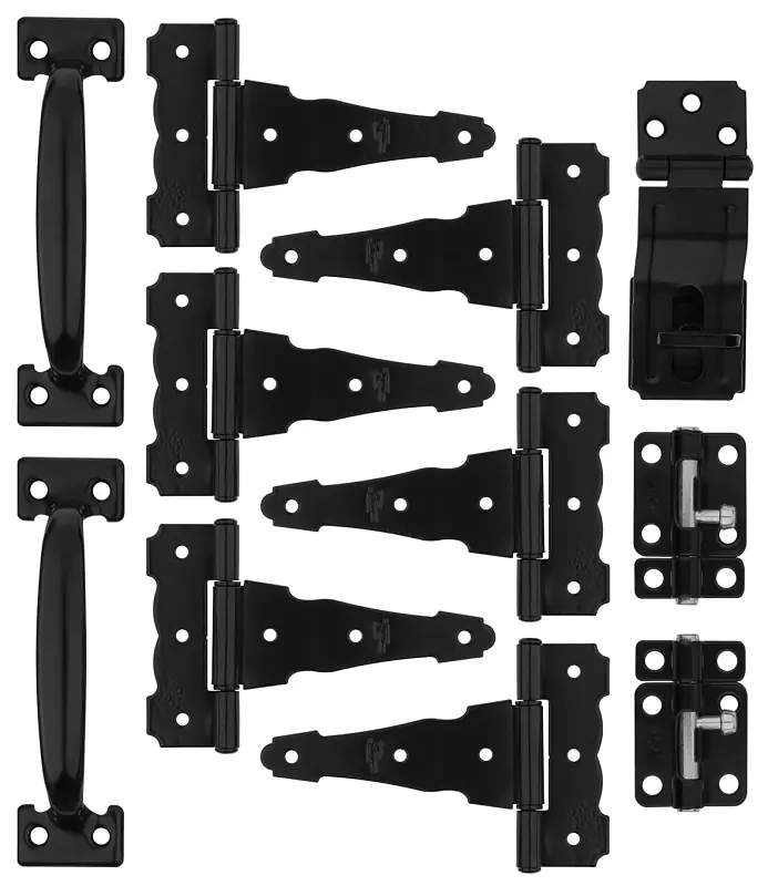 Black Steel Shed Kit 1 Pk