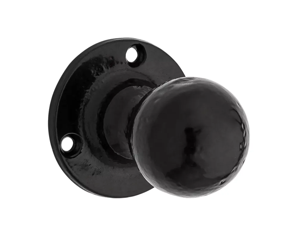 Decorative Knob Pull, Black