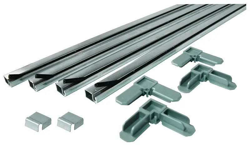 Prime-line Mill Aluminum 5/16 In. W X 3/4 In. L Screen Frame Kit 1 Pk