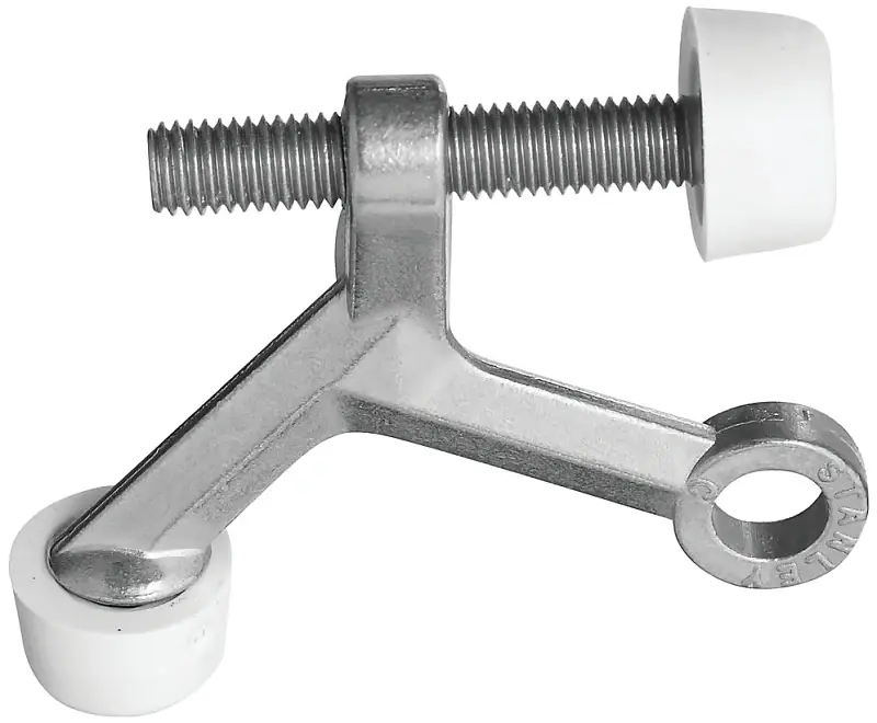 Door Stop, Hinge Pin, Satin Nickel