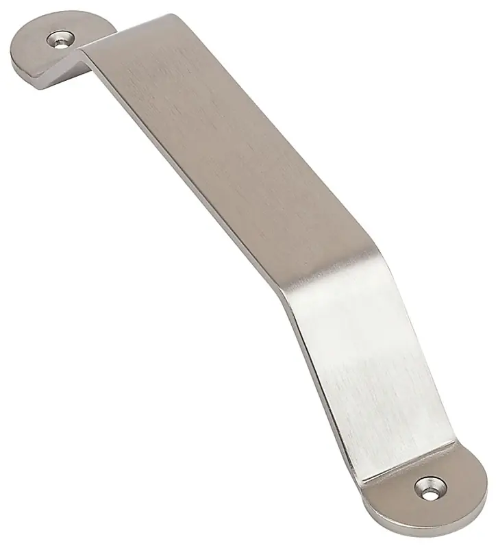 Slider Door Charleston Pull, Satin Nickel, 10 In.