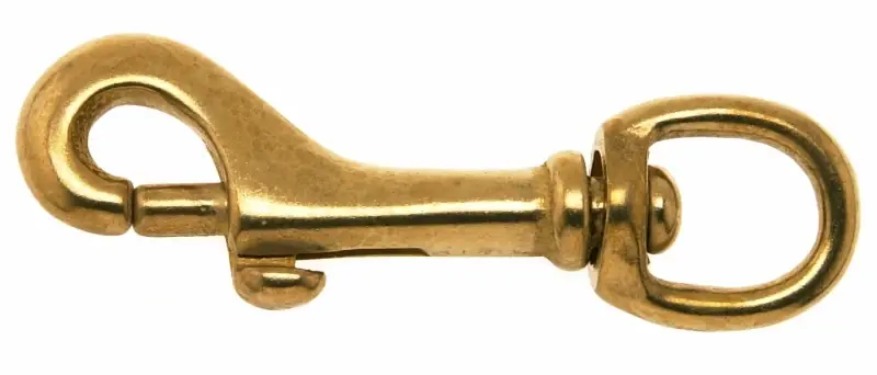 Bolt Snap, Bronze, 3/8 In.