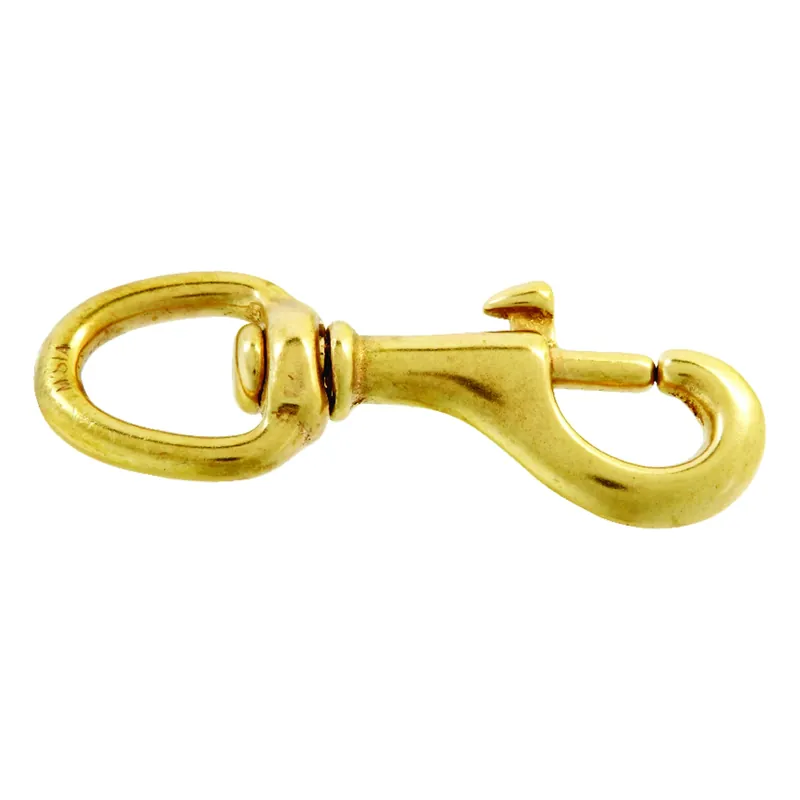 Fast Swivel Eye Bolt Snap, Bronze, 5/8 In.