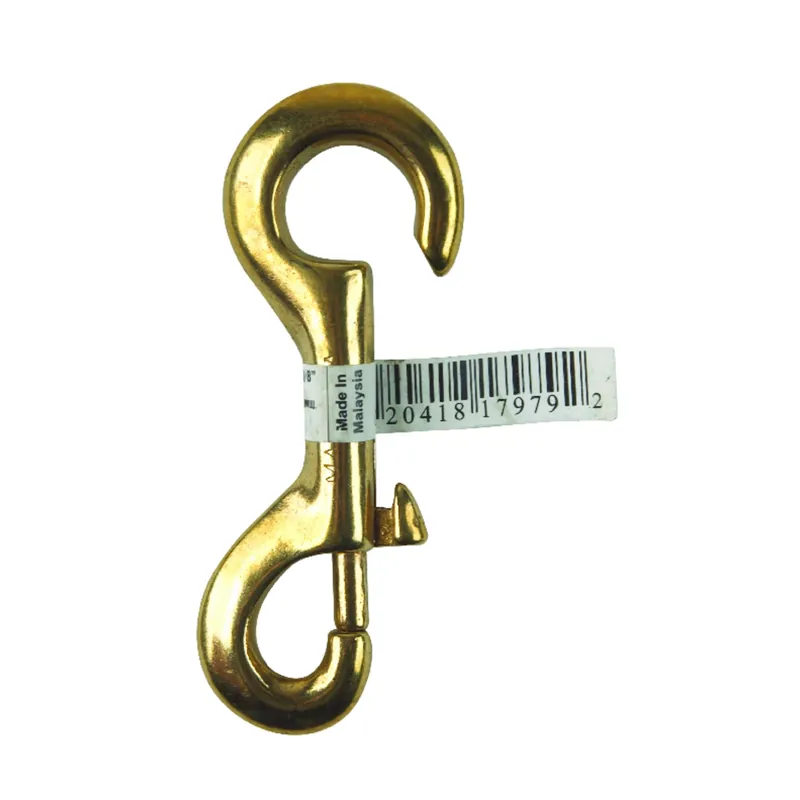 Bronze Open Rigid Eye Bolt Snap, 3/8 In.