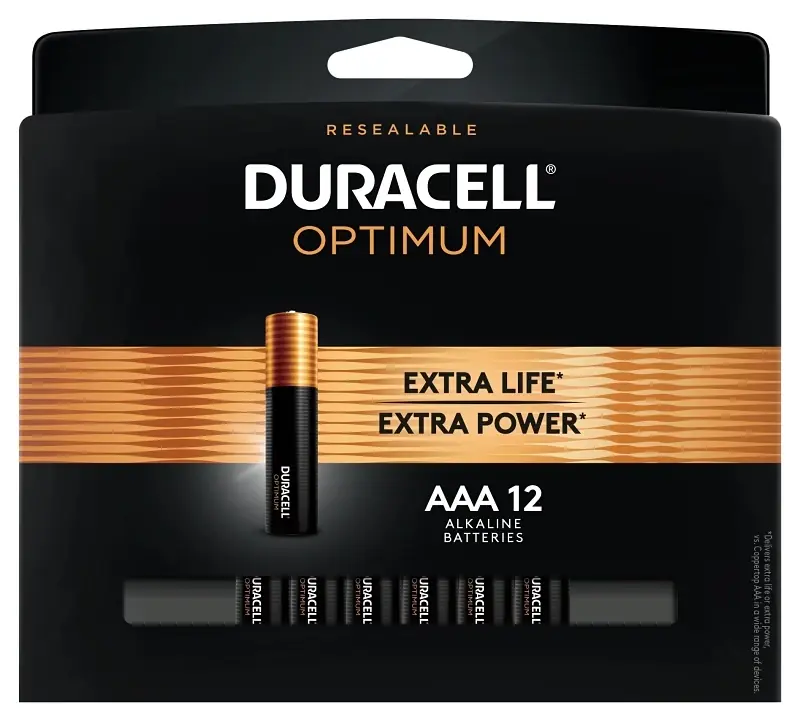 Optimum Aaa Alkaline Batteries 12 Pk Carded