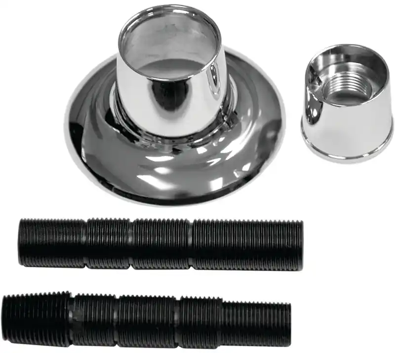 Tub & Shower Flange, Universal, Adjustable, Chrome