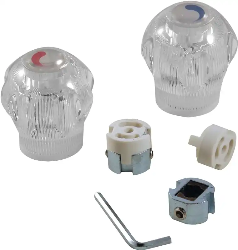 For Universal Clear Bathroom And Kitchen Faucet Handles