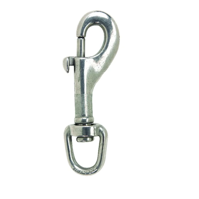 Stainless Steel Swivel Round Eye Bolt Snap, 1/2 In.