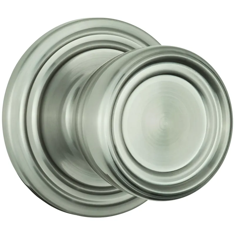 Push Pull Rotate Barrett Satin Nickel Single Cylinder Lock Kw1 1.75 In. Ansi Grade 2