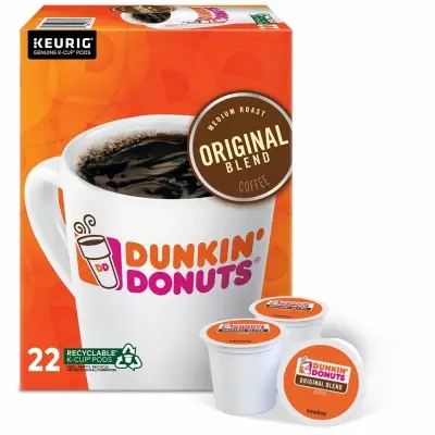 Dunkin‘ Donuts Original Blend Coffee K-cups 22 Pk