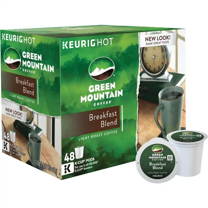 Green Mountain Coffee Breakfast Blend Coffee K-cups 48 Pk