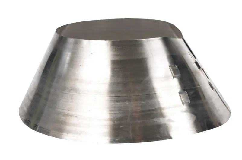 Selkirk 6 In. D 28 Ga. Stainless Steel Storm Collar