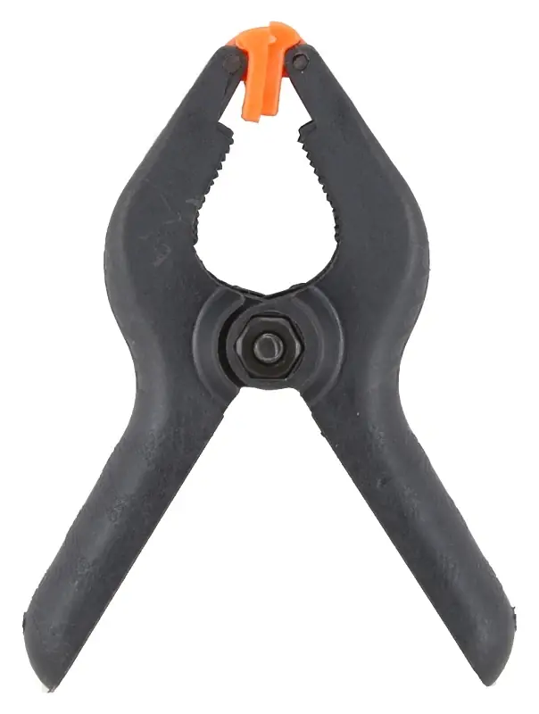 Flexible Jaw Spring Clamp, 1 Inch Opening For Quick Clamping