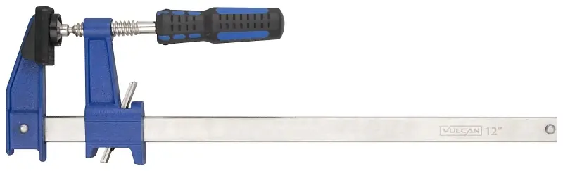 7380660 Steel Ratchet Bar Clamp 2-1/2" Throat Depth 12" Maximum Opening